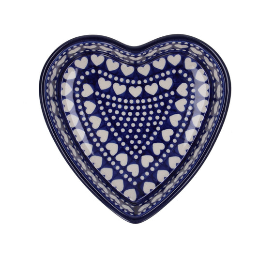 Oven dish Heart 720 ml - Blue Valentine