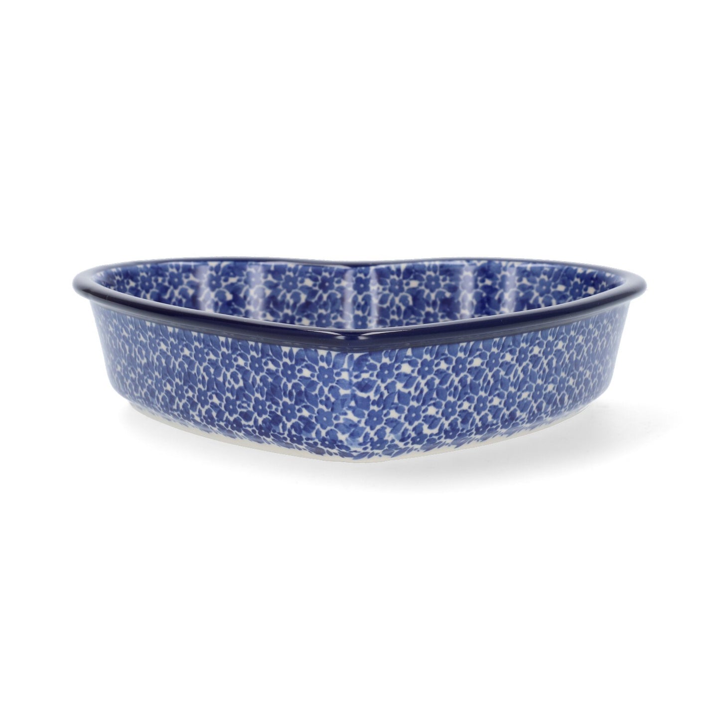 Herzförmige Auflaufform 720 ml Indigo