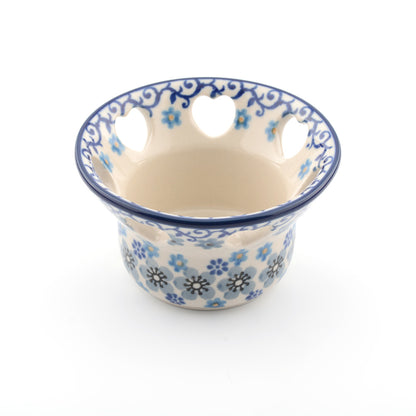 Theelichthouder Hartvormige Gaten - Winter Garden