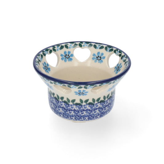 Tealight Holder Heart Shaped Holes - Spring Hill