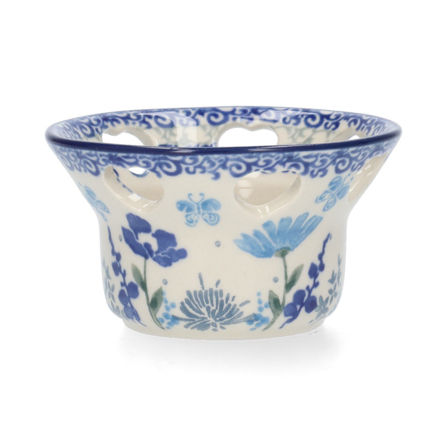 Theelichthouder Hartvormige gaten - Flower Meadow