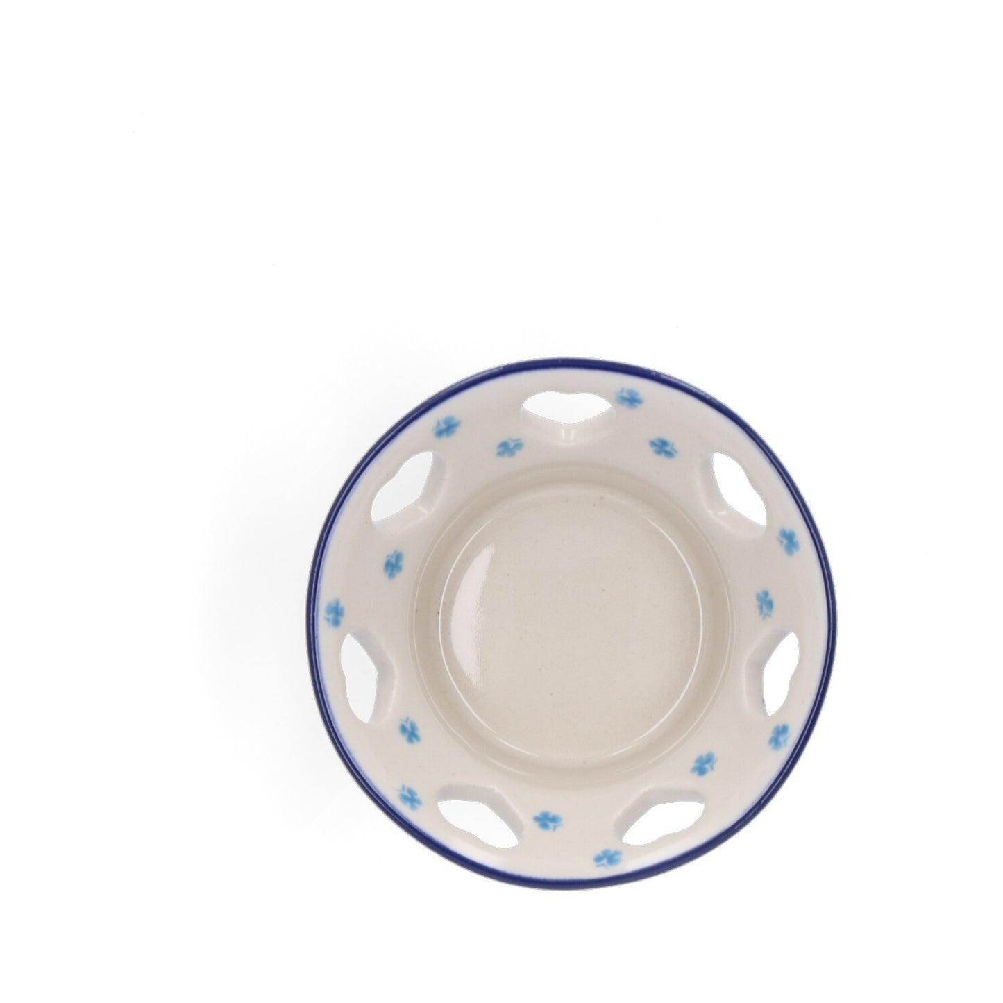 Theelichthouder Hartvormige gaten - Blue Garden