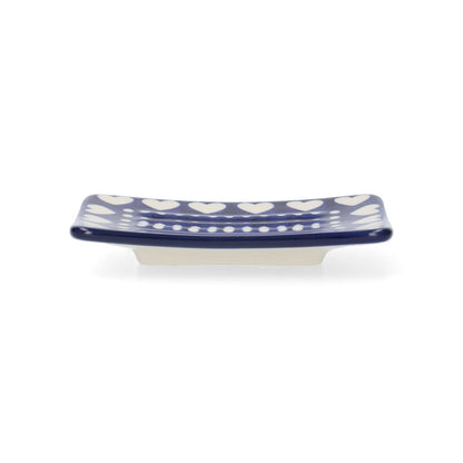 Soap Dish Rectangular - Blue Valentine