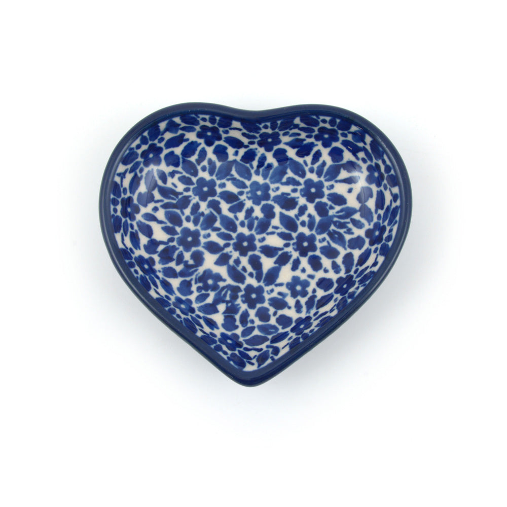 Tea tip heart Indigo