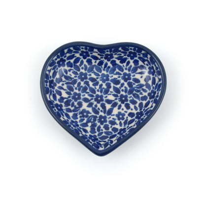 Tea tip heart Indigo