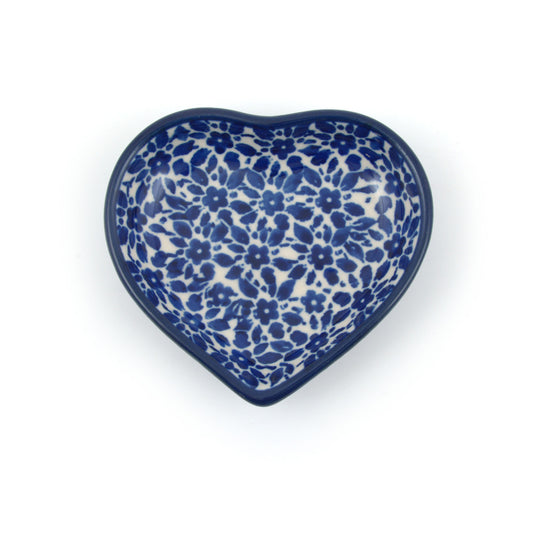 Teespitze Herz Indigo