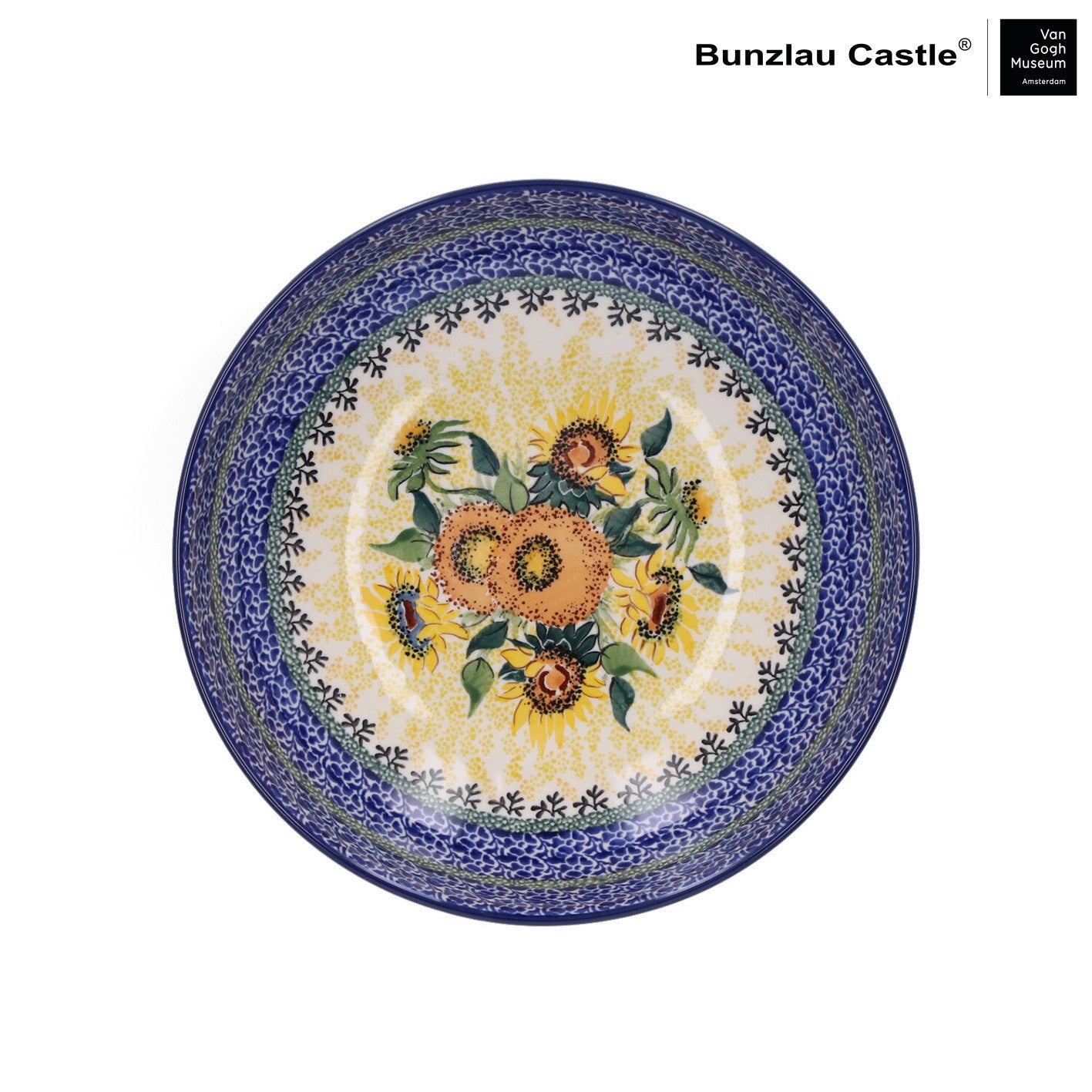 Serveerschaal 1250 ml - VGM Sunflowers UNIKAT