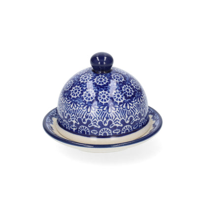 Butter Dish Round Lace