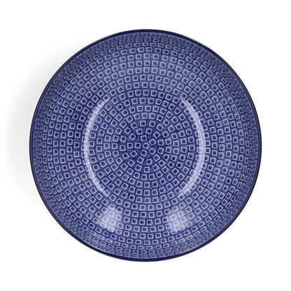 Serveerschaal 2650 ml - Blue Diamond