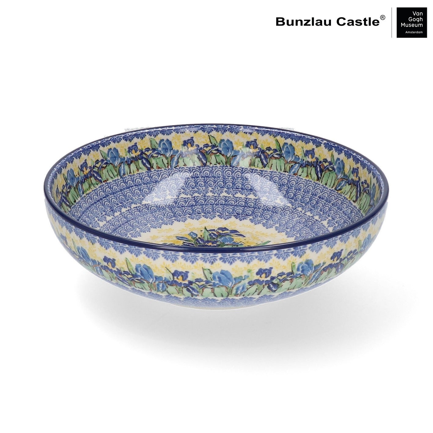 Serveerschaal 2650 ml - VGM Irises UNIKAT