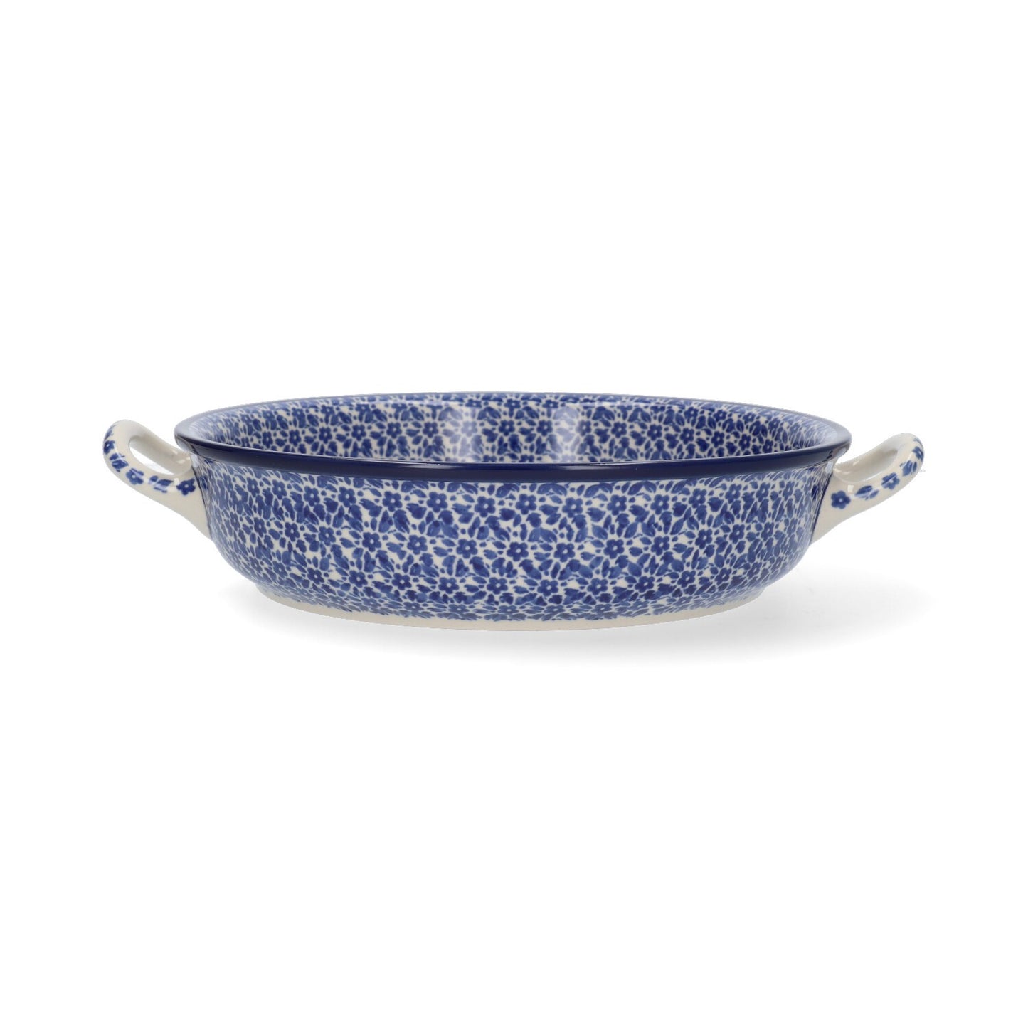 Auflaufform rund 1450 ml - Indigo