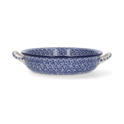 Auflaufform rund 1450 ml - Indigo
