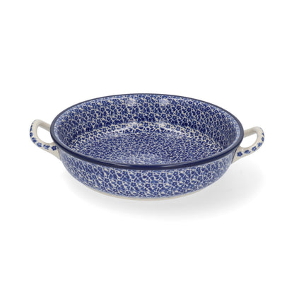 Auflaufform rund 1450 ml - Indigo