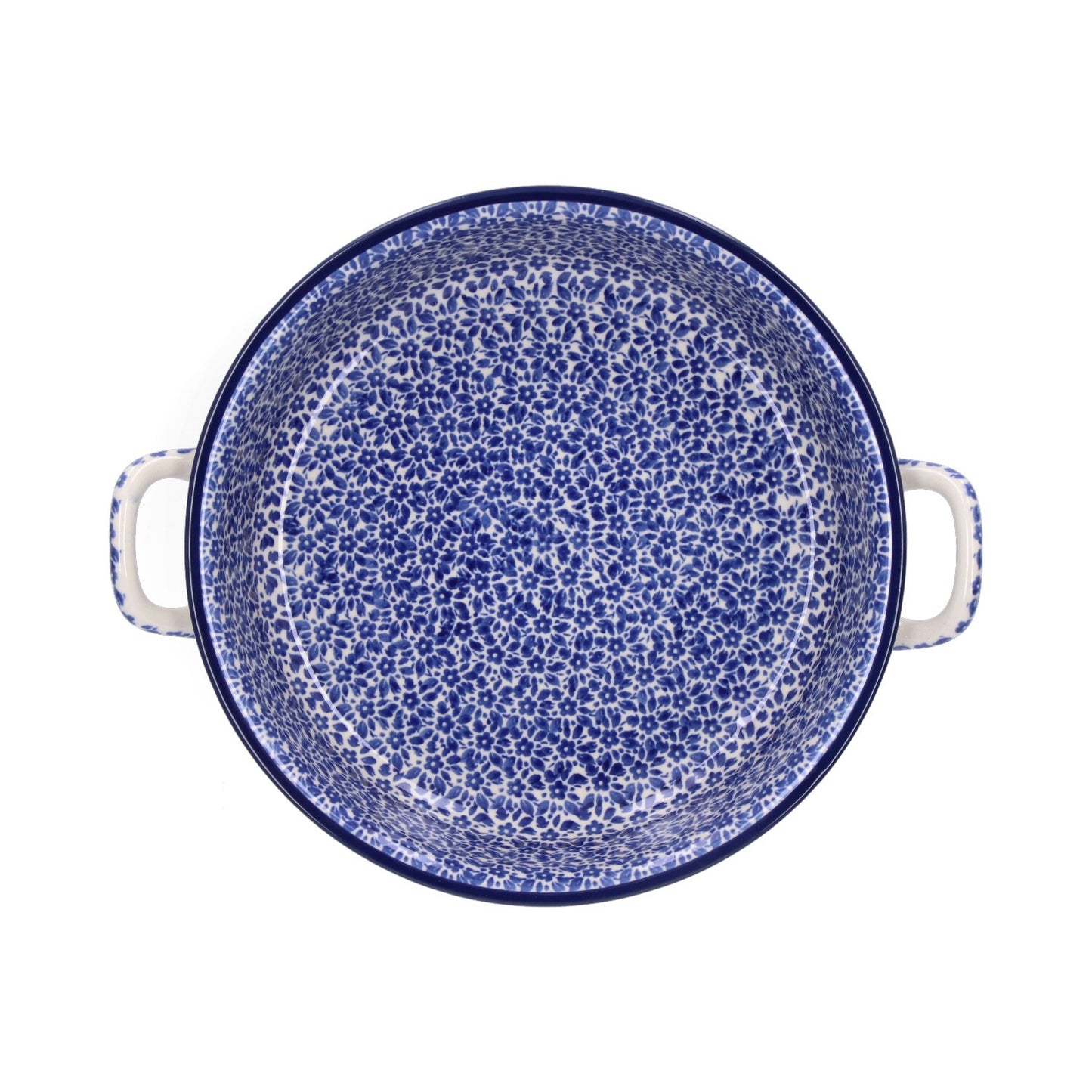 Auflaufform rund 1450 ml - Indigo