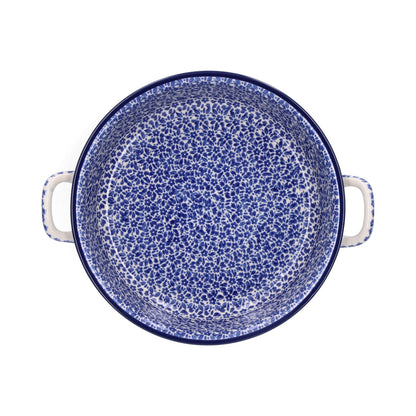 Auflaufform rund 1450 ml - Indigo