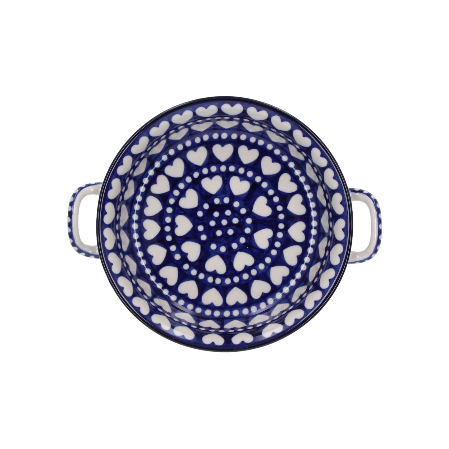 Auflaufform rund 540 ml - Blue Valentine