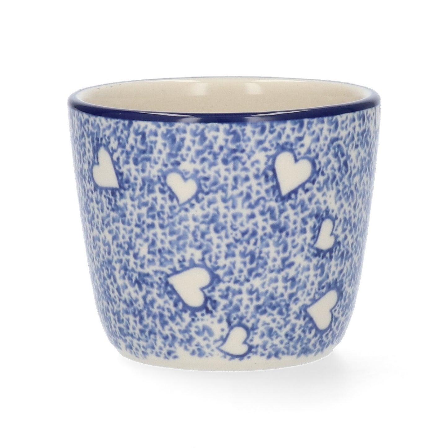 Mok Tumbler 220 ml - White Hearts