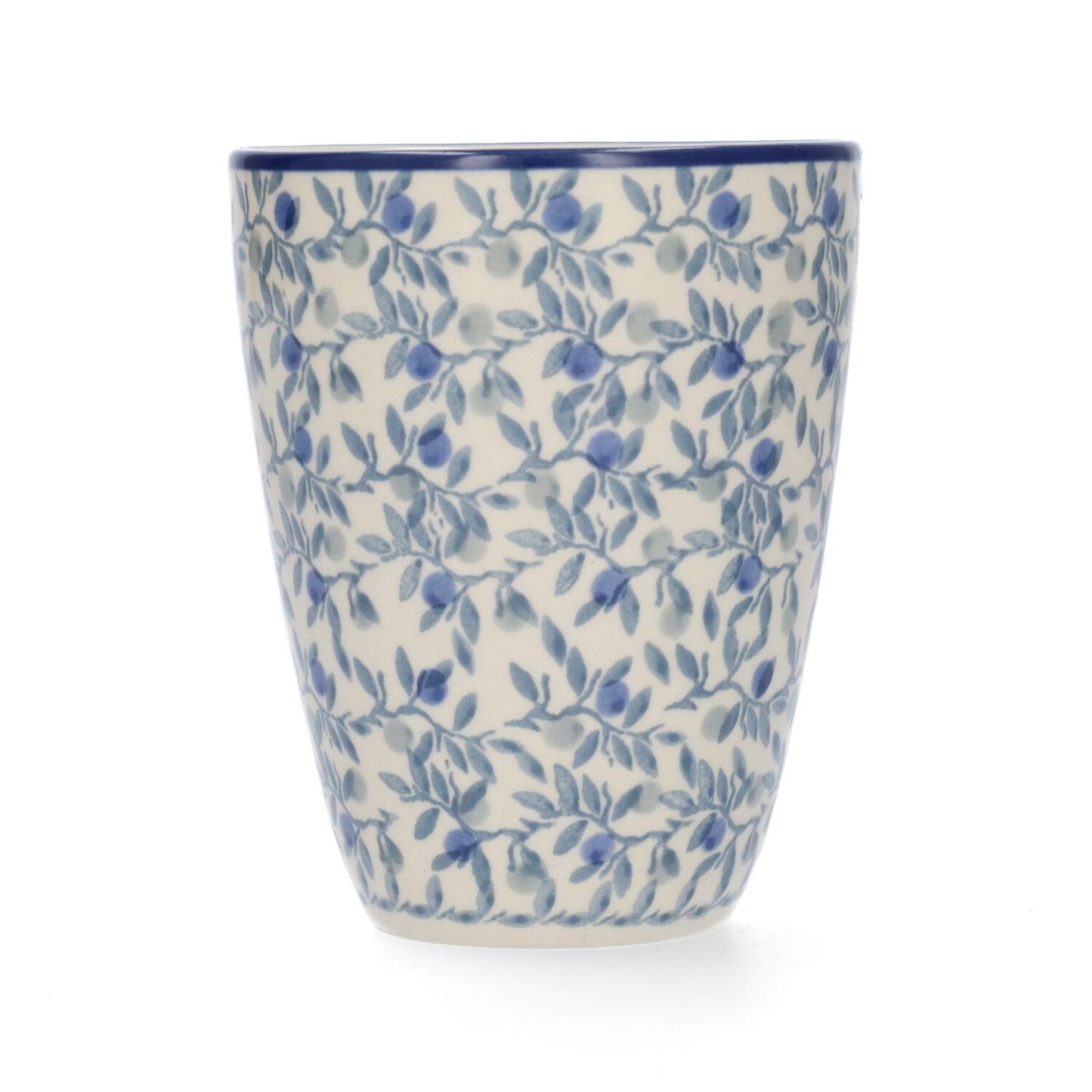 Becher mit Ohr 340 ml - Blaue Olive