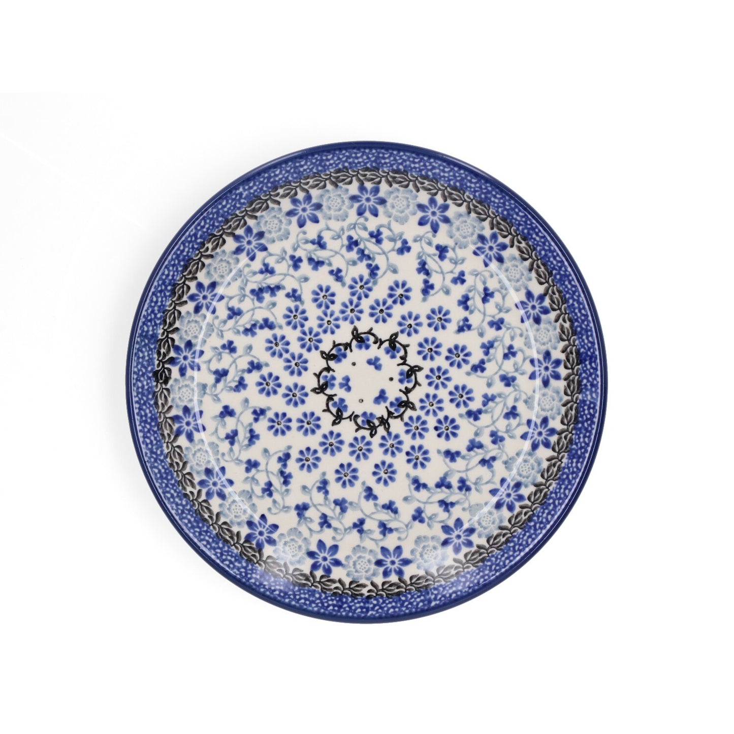 Plate flat Ø: 20 cm - Belle Fleur