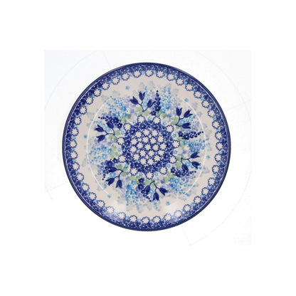 Ontbijtbord Plat - Blue Garden