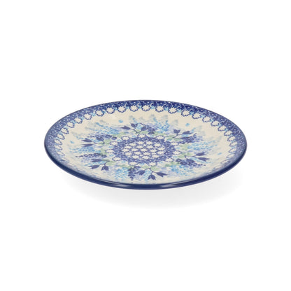 Ontbijtbord Plat - Blue Garden
