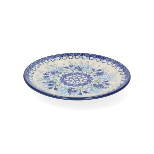 Ontbijtbord Plat - Blue Garden