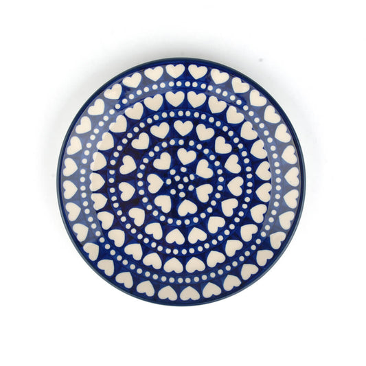 Bord plat Ø: 19,5 cm - Blue Valentine