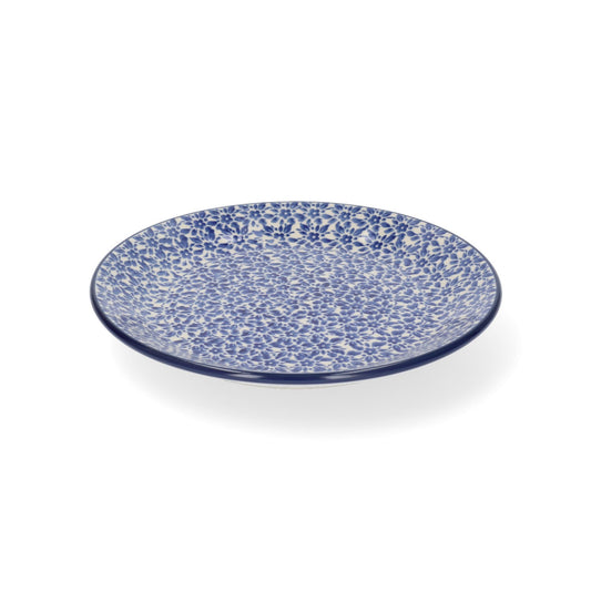 Plate flat Ø: 20 cm - Indigo