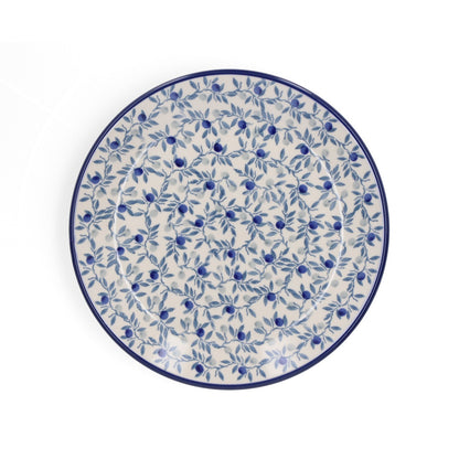 Bord plat Ø: 19,5 cm - Blue Olive
