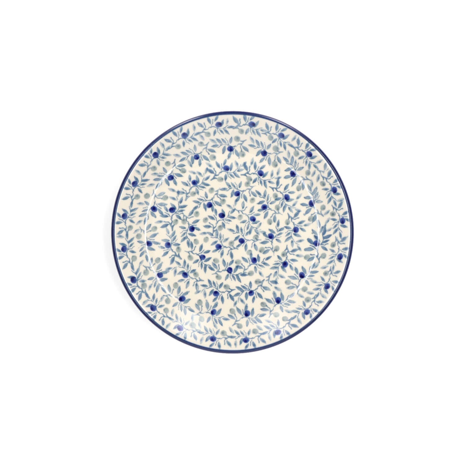 Bord plat Ø: 19,5 cm - Blue Olive