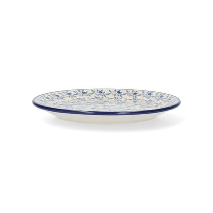 Plate flat Ø: 20 cm - Blue Olive