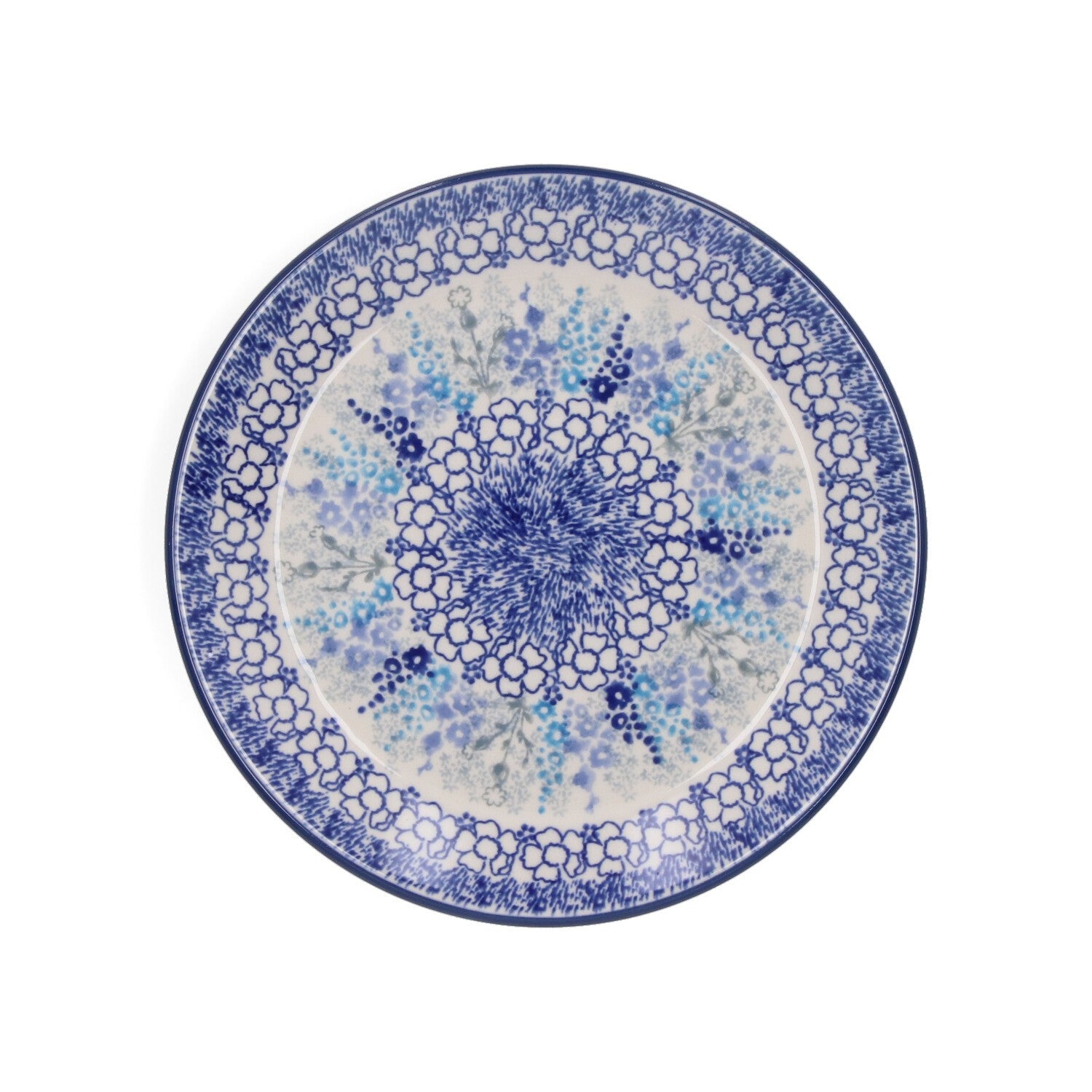 Bord plat Ø 19,5 cm - Delphinium