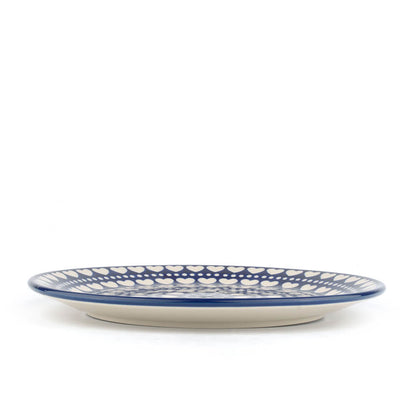 Dinner plate Flat Ø: 25 cm - Blue Valentine