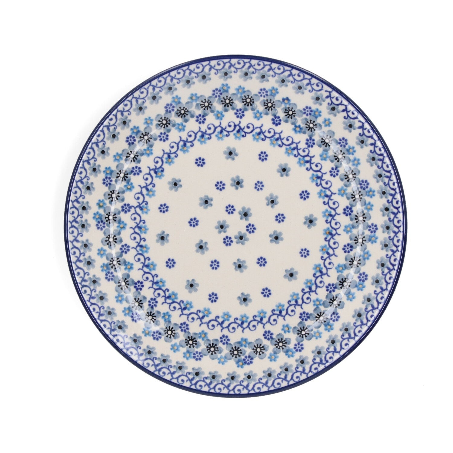 Dinerbord Plat Ø: 25 cm - Winter Garden