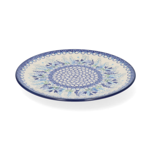 Dinerbord plat Ø 25 cm - Blue Garden