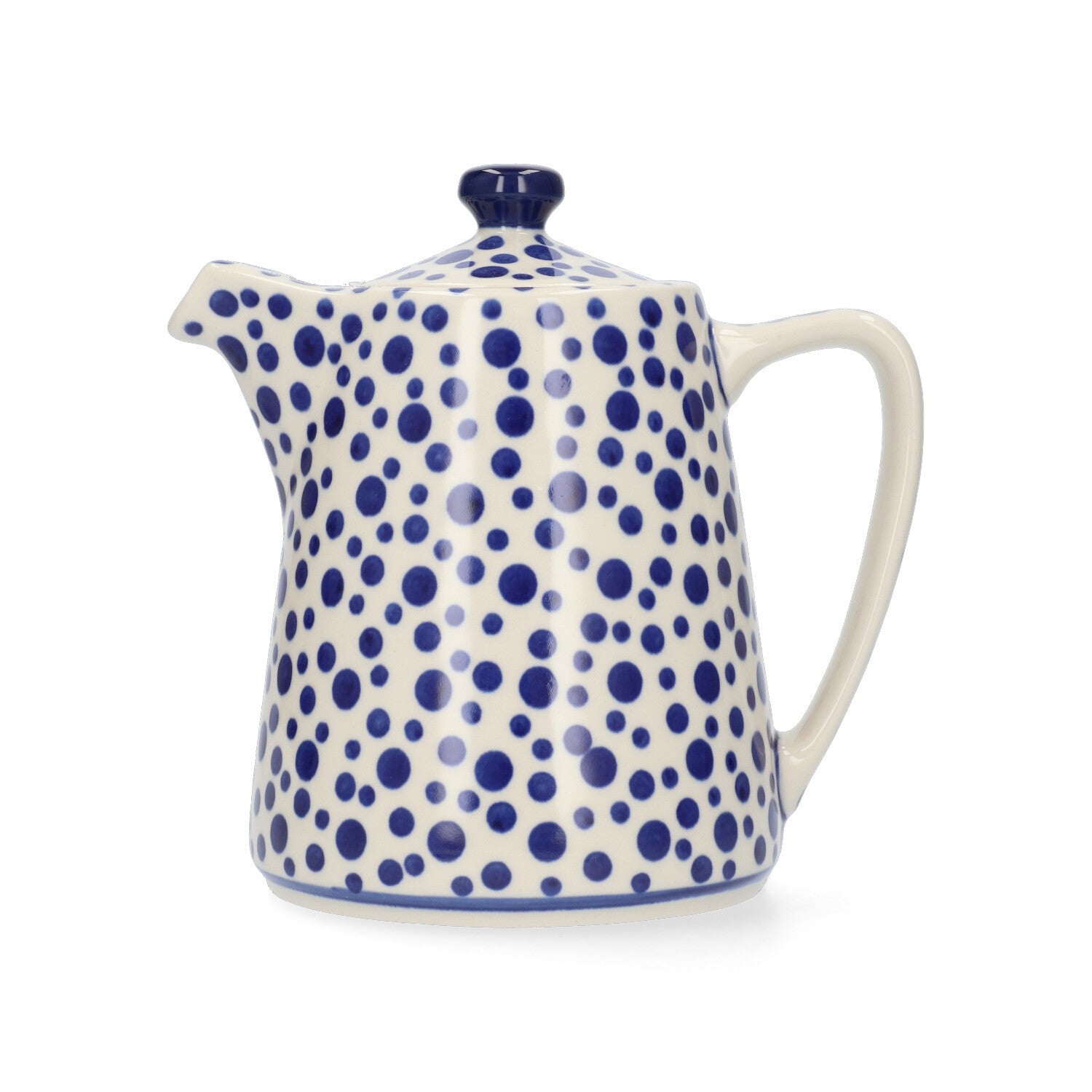 Rechte Theepot 1000 ml - Crazy Dots