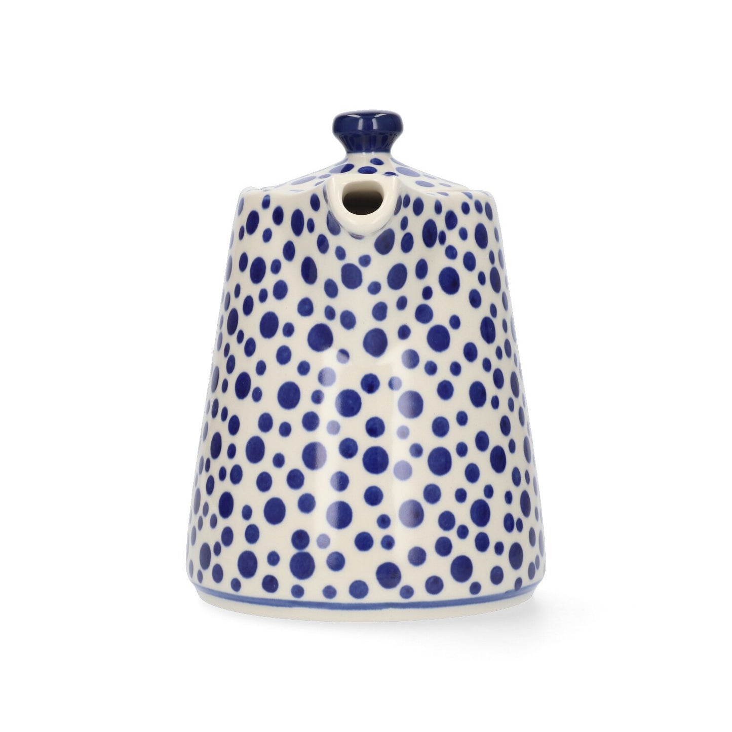 Rechte Theepot 1000 ml - Crazy Dots