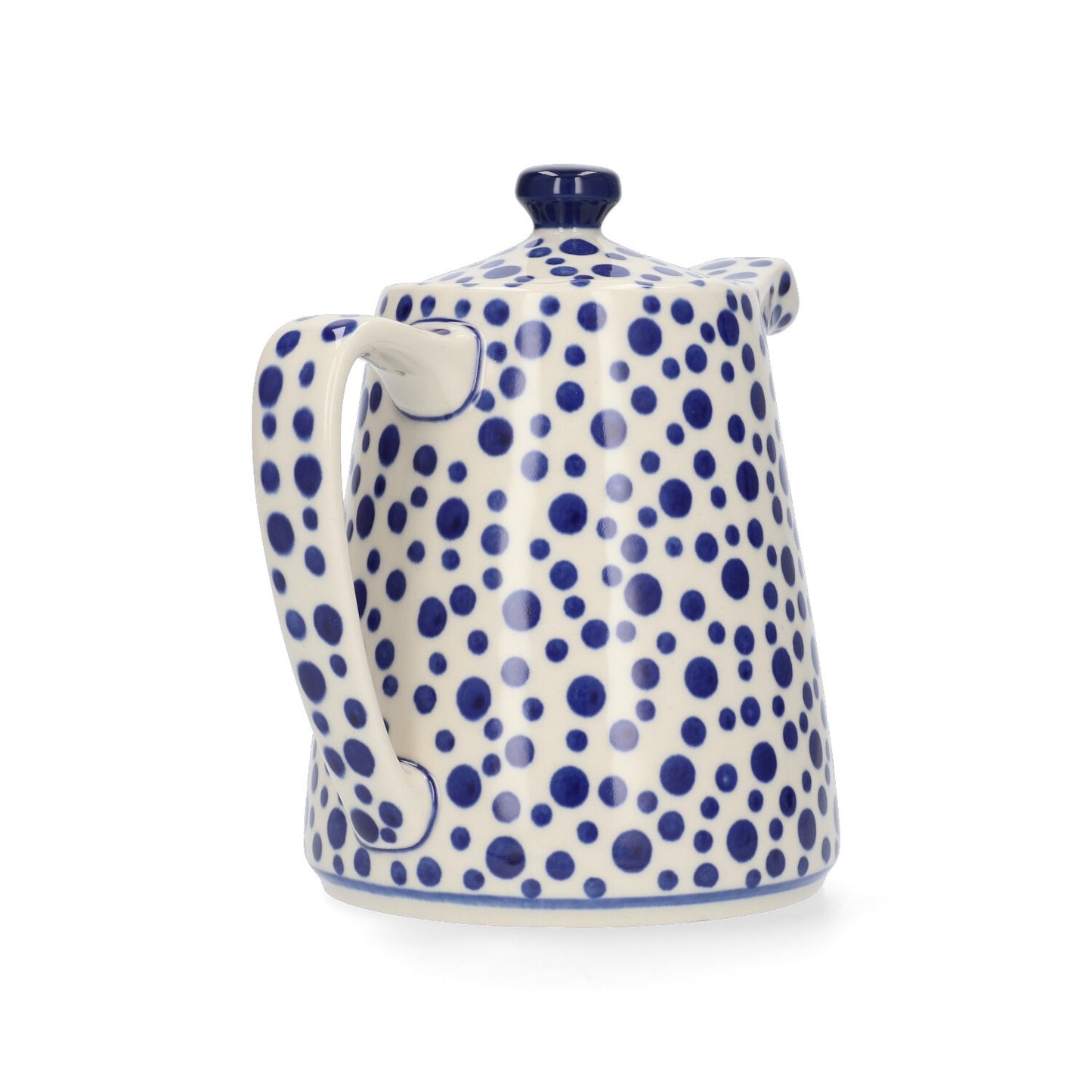 Rechte Theepot 1000 ml - Crazy Dots