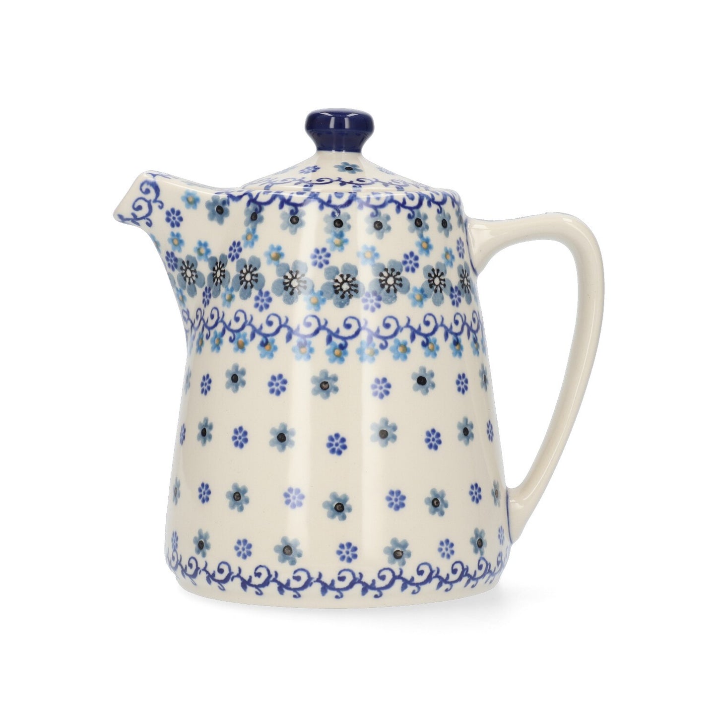 Rechte Theepot 1000 ml - Winter Garden