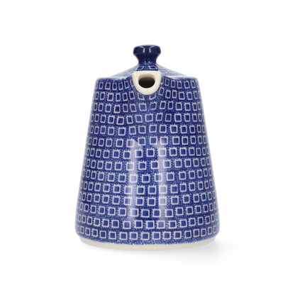 Rechte Theepot 1000 ml - Blue Diamond