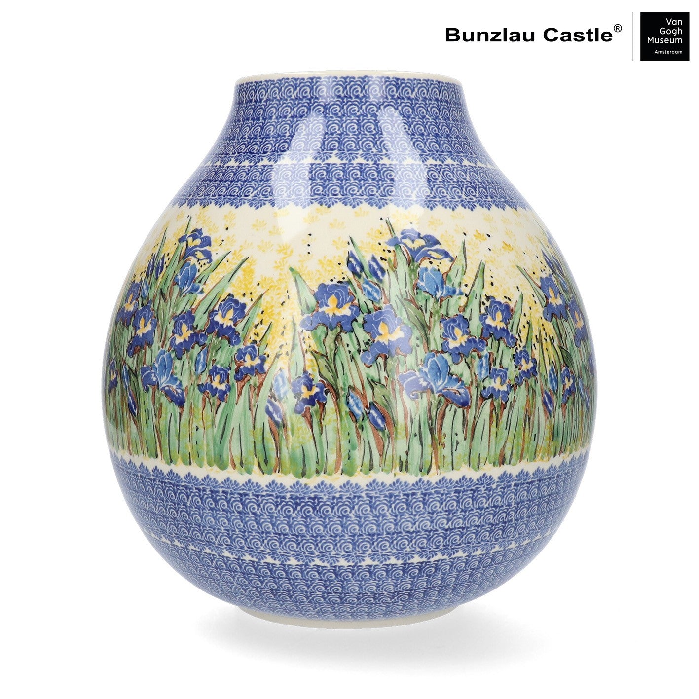 Vaas 9500 ml - VGM Irises UNIKAT