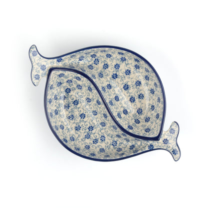 Bowl Fish Shaped Flower Fountain