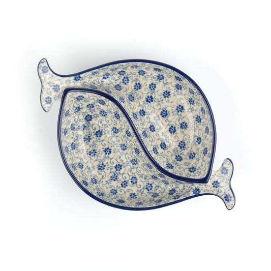 Bowl Fish Shaped Flower Fountain