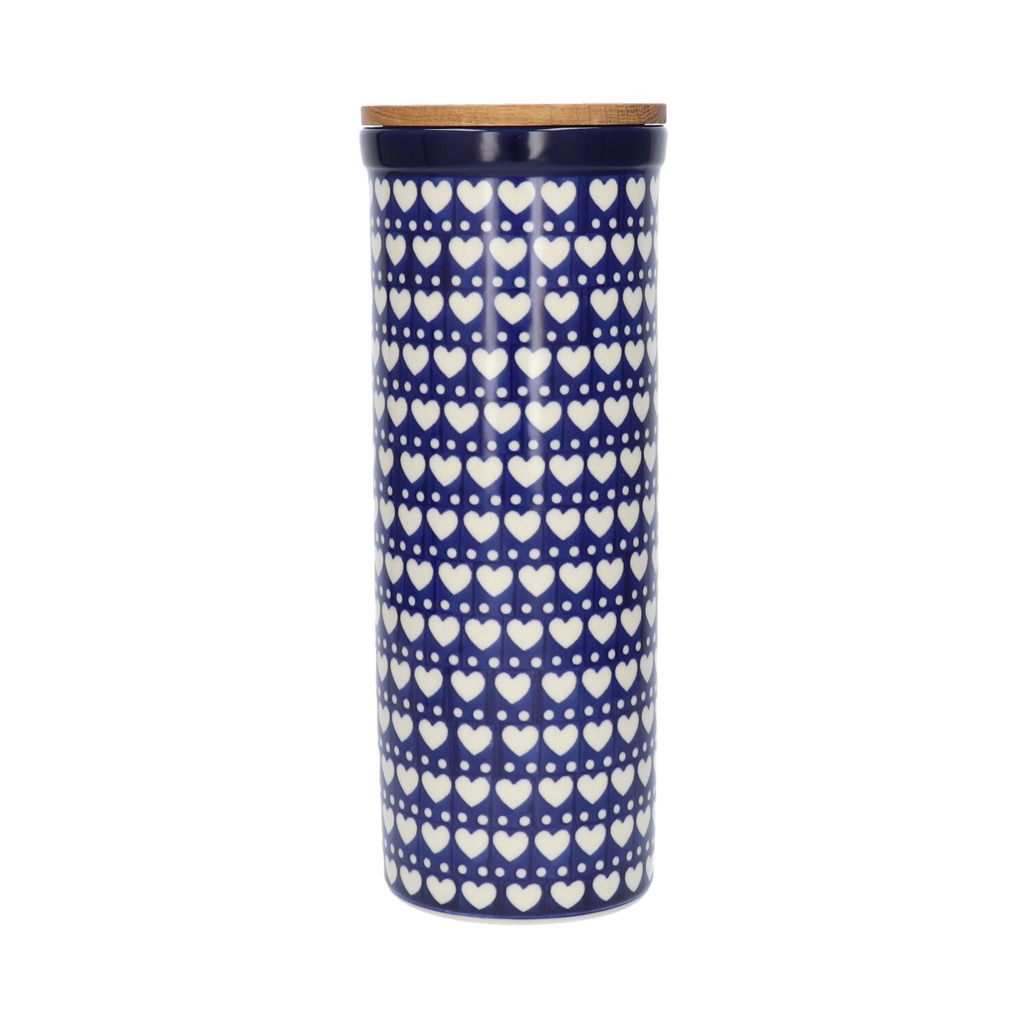 Spaghetti Container with Lid - Blue Valentine