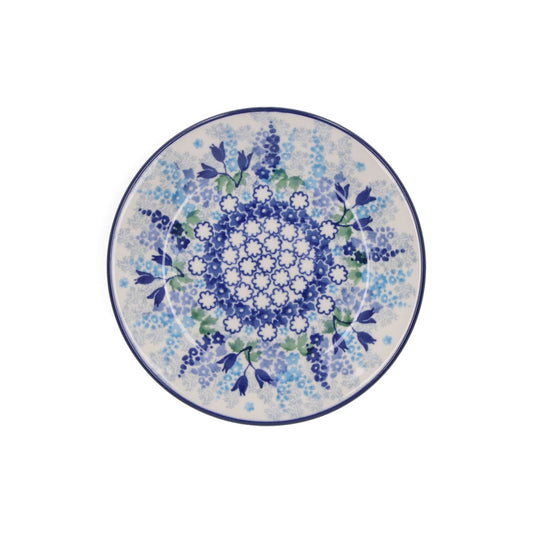 Gebaksbord Plat - Blue Garden