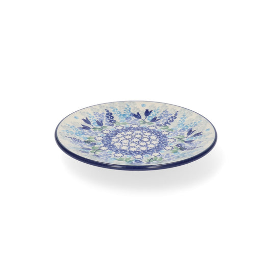 Gebaksbord Plat - Blue Garden