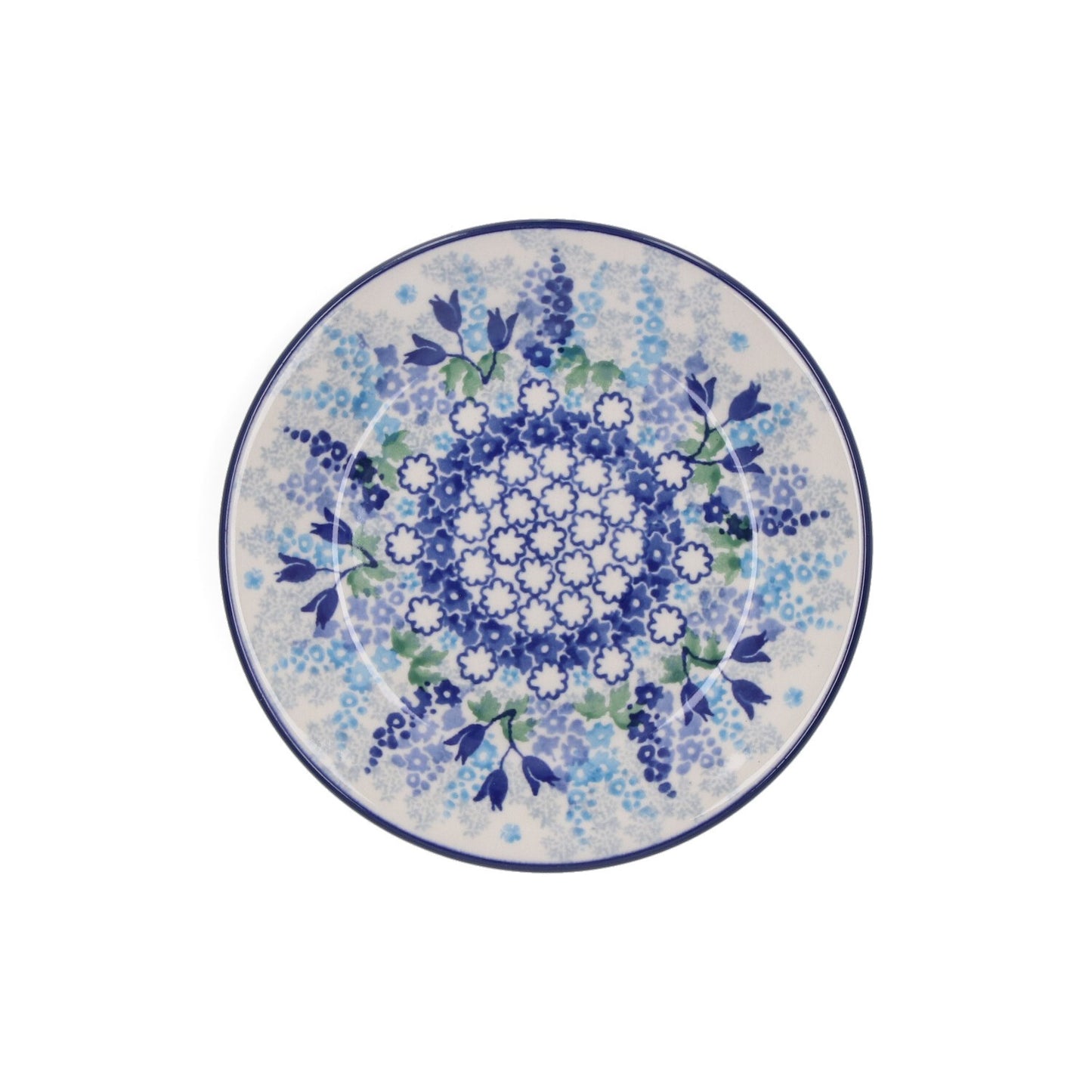 Gebaksbord plat Ø: 15,5 cm - Blue Garden