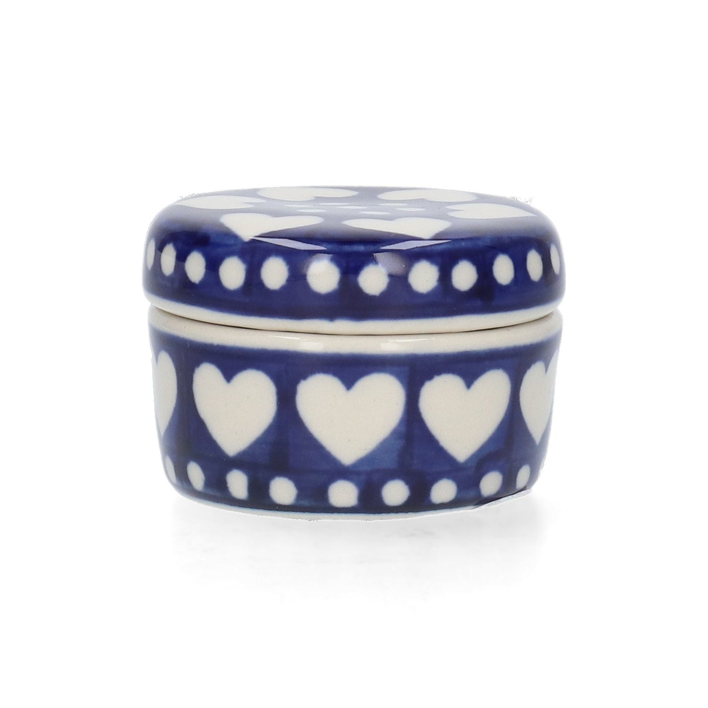 Ringendoosje Rond - Blue Valentine