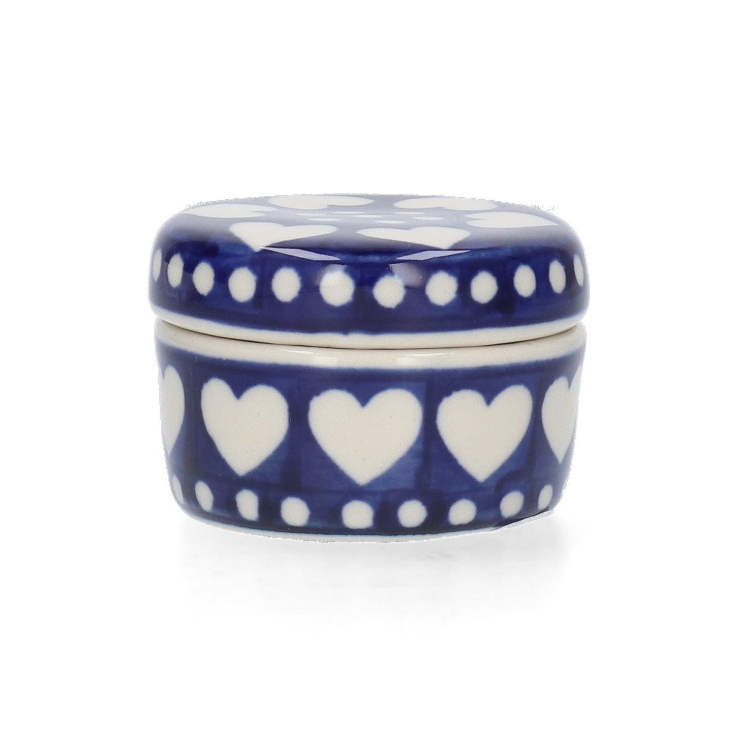 Ringendoosje Rond - Blue Valentine