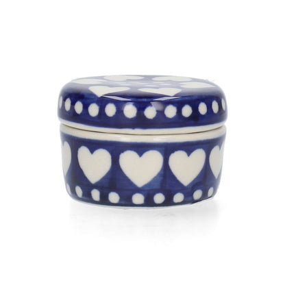 Ringendoosje Rond - Blue Valentine